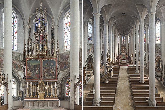 Sankt Jakob Straubing Kirchenstiftung Aufsicht Historisches Gestein Kirchenfotografie